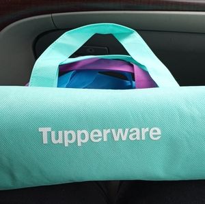 Tupperwarebags market. Set 4disponible 2sets color green,purple,yellow,limegreen
